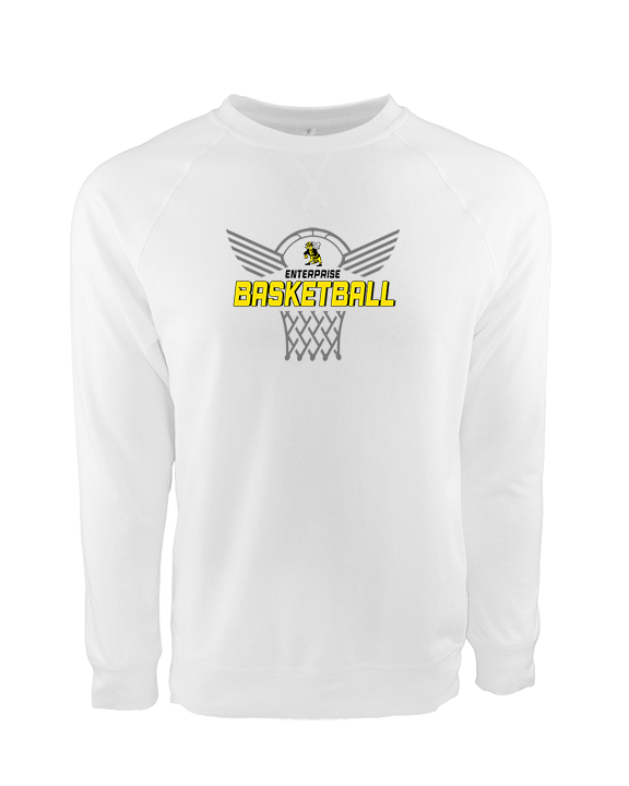 Enterprise HS Boys Basketball Nothing But Net - Crewneck Sweatshirt