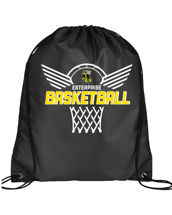 Enterprise HS Boys Basketball Nothing But Net - Drawstring Bag