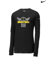 Enterprise HS Boys Basketball Nothing But Net - Mens Nike Longsleeve