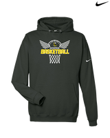 Enterprise HS Boys Basketball Nothing But Net - Nike Club Fleece Hoodie