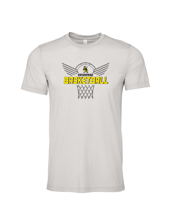 Enterprise HS Boys Basketball Nothing But Net - Tri-Blend Shirt