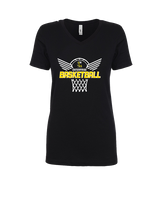 Enterprise HS Boys Basketball Nothing But Net - Womens Vneck