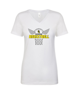Enterprise HS Boys Basketball Nothing But Net - Womens Vneck
