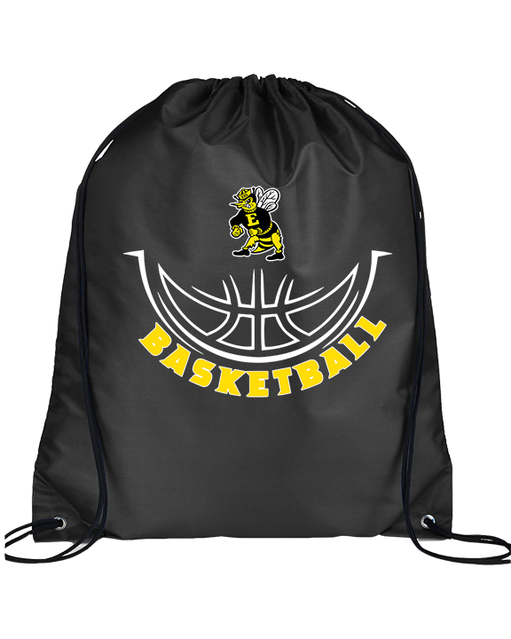 Enterprise HS Boys Basketball Outline - Drawstring Bag