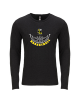 Enterprise HS Boys Basketball Outline - Tri-Blend Long Sleeve