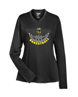 Enterprise HS Boys Basketball Outline - Womens Performance Longsleeve