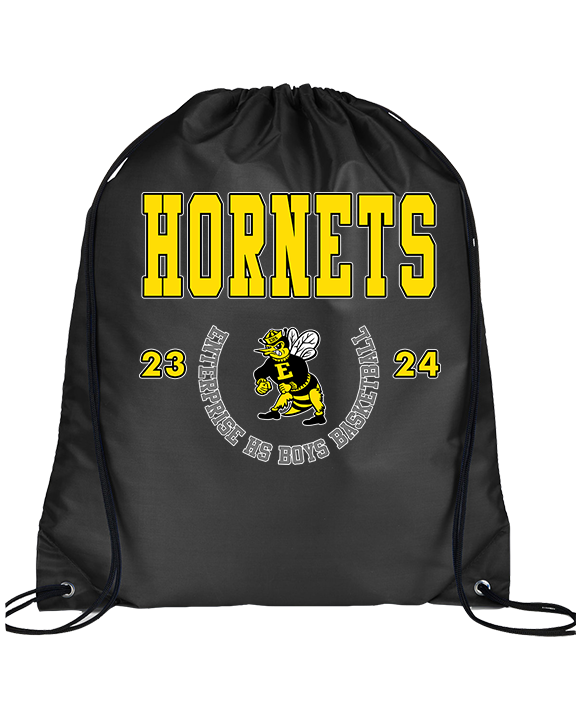 Enterprise HS Boys Basketball Swoop - Drawstring Bag