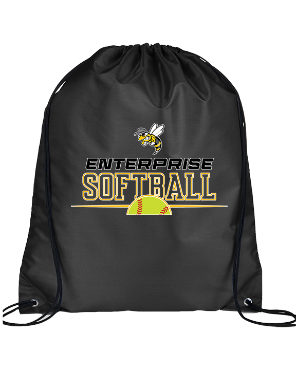 Enterprise HS Softball Leave It - Drawstring Bag