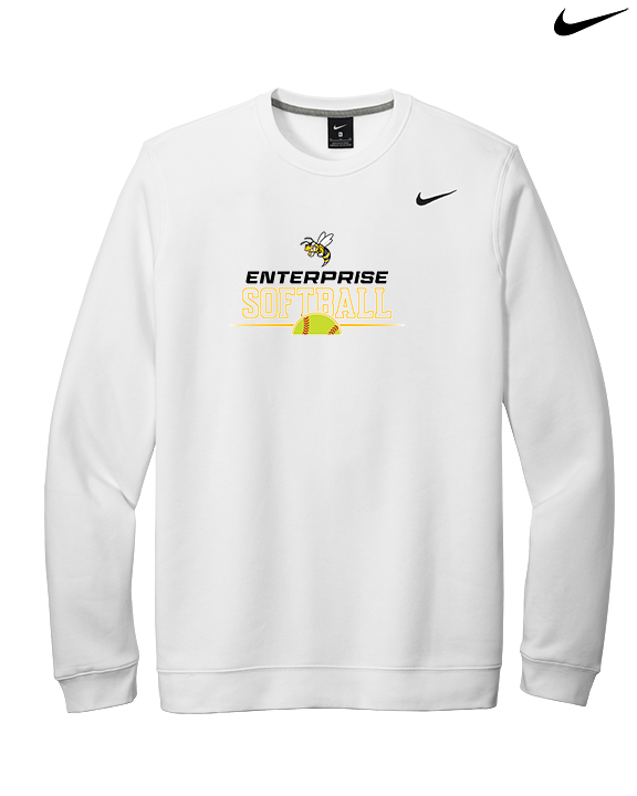 Enterprise HS Softball Leave It - Mens Nike Crewneck