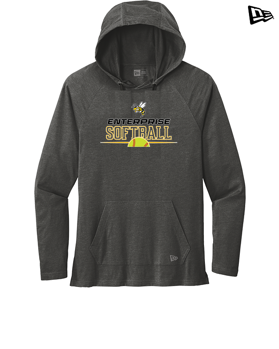 Enterprise HS Softball Leave It - New Era Tri-Blend Hoodie