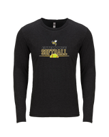 Enterprise HS Softball Leave It - Tri-Blend Long Sleeve