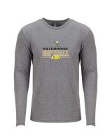 Enterprise HS Softball Leave It - Tri-Blend Long Sleeve