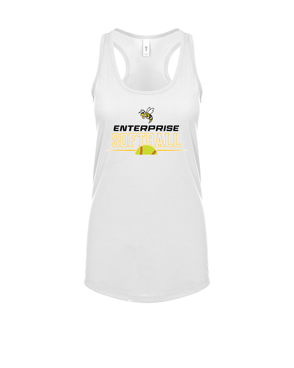 Enterprise HS Softball Leave It - Womens Tank Top