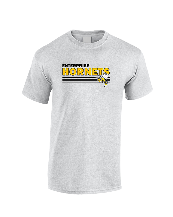 Enterprise HS Softball Stripes - Cotton T-Shirt