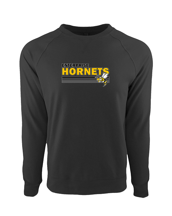 Enterprise HS Softball Stripes - Crewneck Sweatshirt