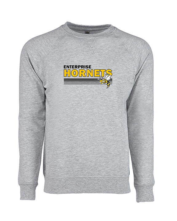 Enterprise HS Softball Stripes - Crewneck Sweatshirt