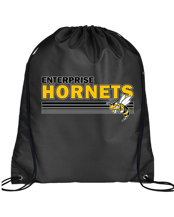 Enterprise HS Softball Stripes - Drawstring Bag