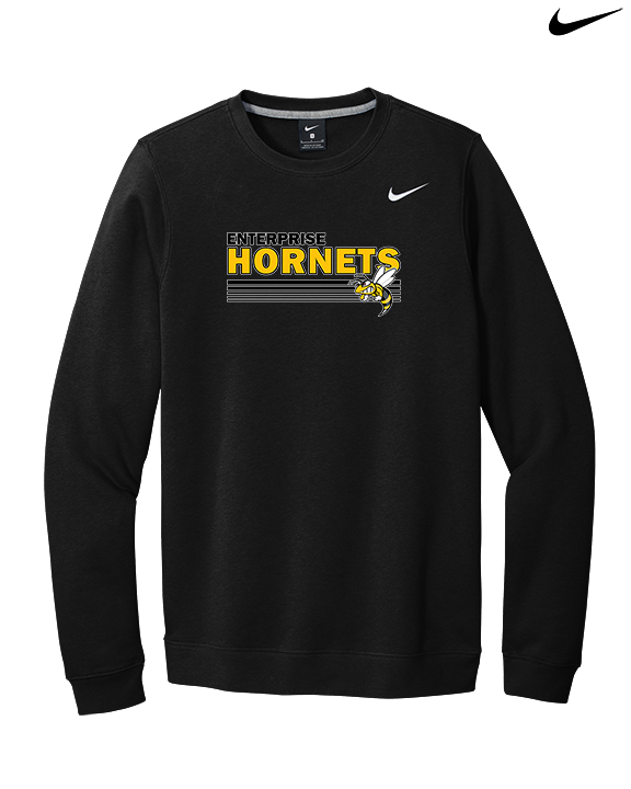 Enterprise HS Softball Stripes - Mens Nike Crewneck
