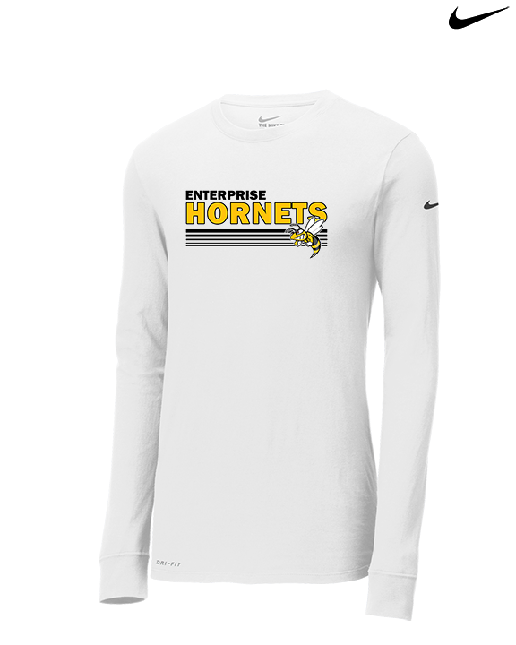 Enterprise HS Softball Stripes - Mens Nike Longsleeve