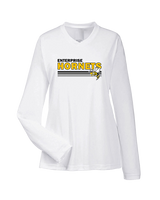 Enterprise HS Softball Stripes - Womens Performance Longsleeve