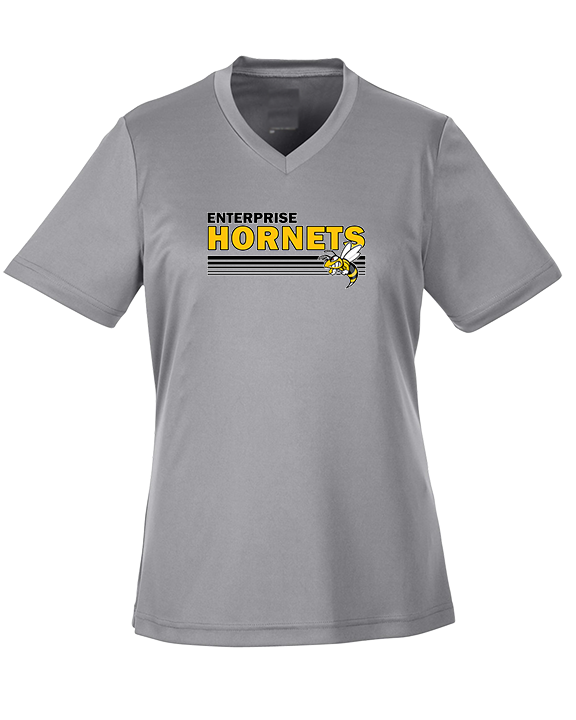 Enterprise HS Softball Stripes - Womens Performance Shirt