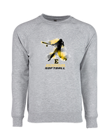 Enterprise HS Softball Swing - Crewneck Sweatshirt