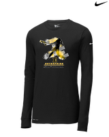 Enterprise HS Softball Swing - Mens Nike Longsleeve