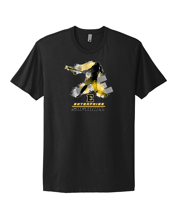 Enterprise HS Softball Swing - Mens Select Cotton T-Shirt