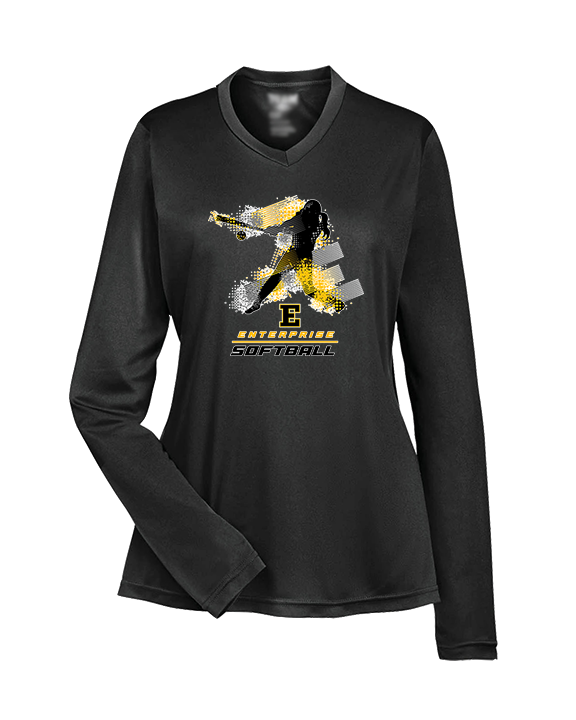 Enterprise HS Softball Swing - Womens Performance Longsleeve