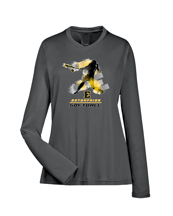 Enterprise HS Softball Swing - Womens Performance Longsleeve