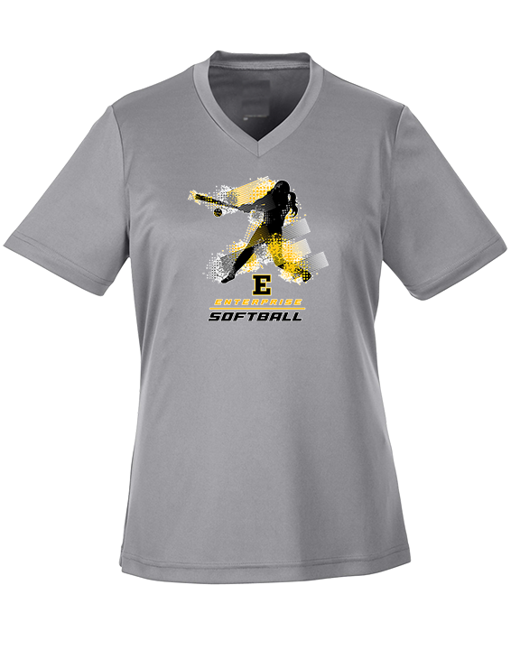 Enterprise HS Softball Swing - Womens Performance Shirt
