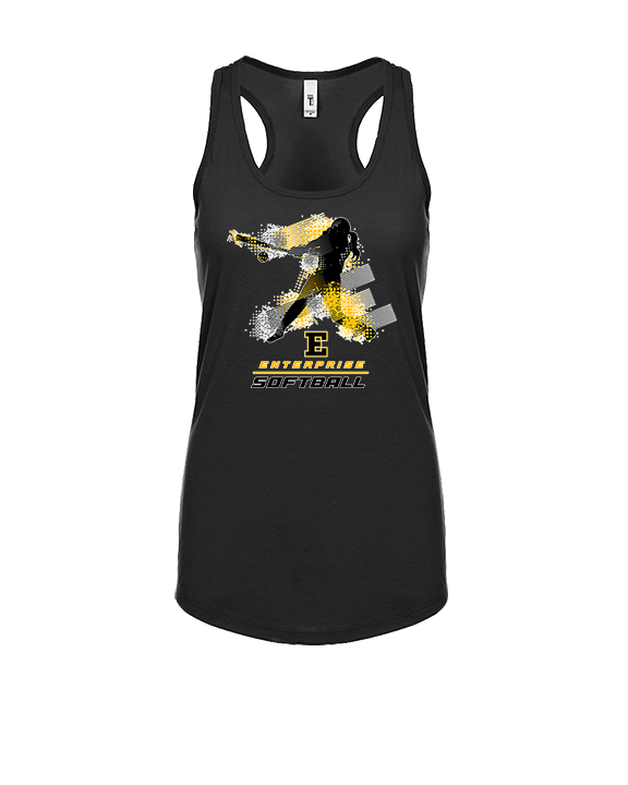 Enterprise HS Softball Swing - Womens Tank Top