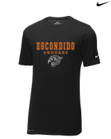 Escondido HS Athletics Block - Mens Nike Cotton Poly Tee