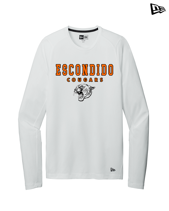 Escondido HS Athletics Block - New Era Performance Long Sleeve