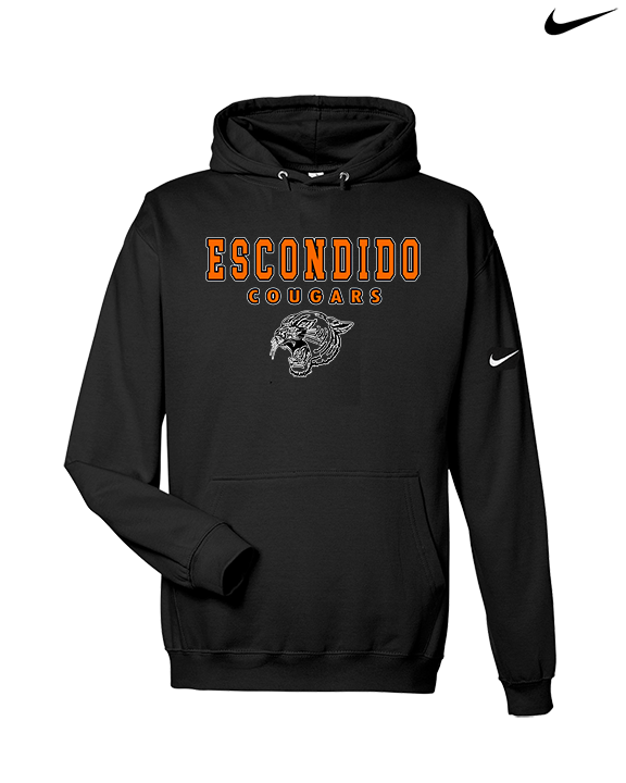 Escondido HS Athletics Block - Nike Club Fleece Hoodie