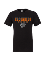 Escondido HS Athletics Block - Tri-Blend Shirt