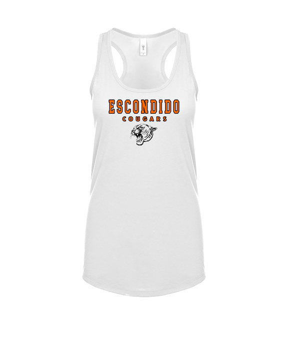 Escondido HS Athletics Block - Womens Tank Top