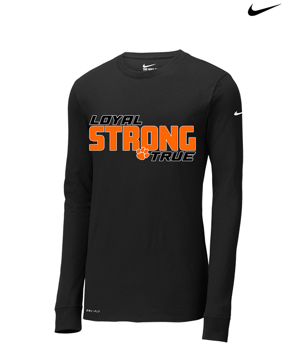 Escondido HS Athletics Bold - Mens Nike Longsleeve