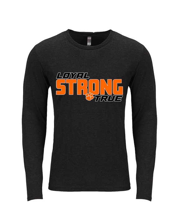 Escondido HS Athletics Bold - Tri-Blend Long Sleeve