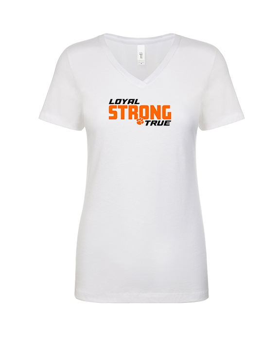 Escondido HS Athletics Bold - Womens Vneck