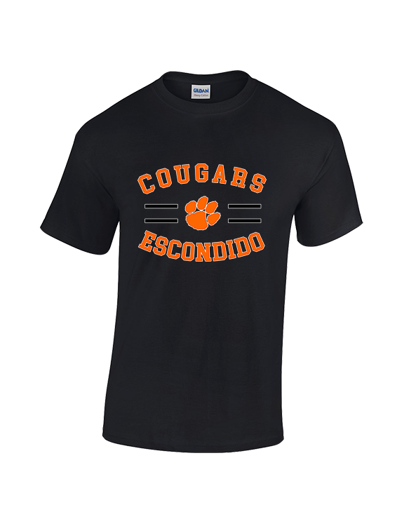 Escondido HS Athletics Curve - Cotton T-Shirt