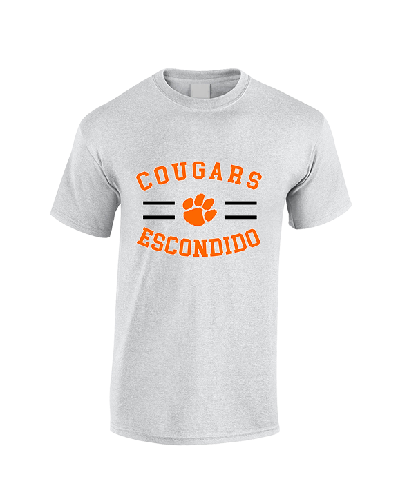 Escondido HS Athletics Curve - Cotton T-Shirt