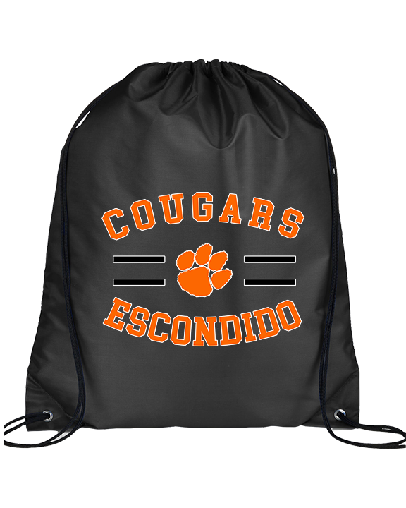 Escondido HS Athletics Curve - Drawstring Bag