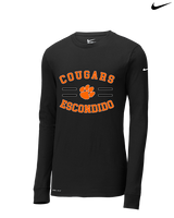 Escondido HS Athletics Curve - Mens Nike Longsleeve