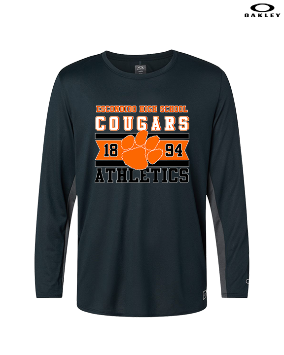 Escondido HS Athletics Stamp - Mens Oakley Longsleeve