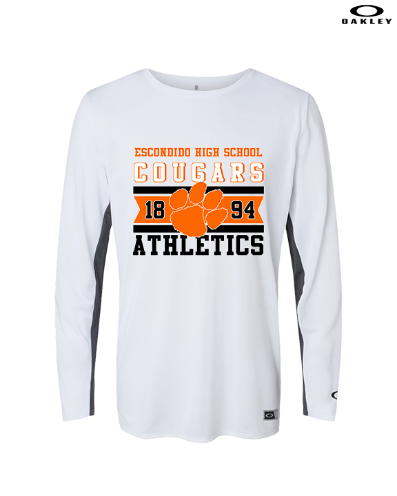 Escondido HS Athletics Stamp - Mens Oakley Longsleeve