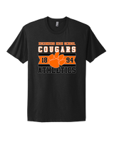 Escondido HS Athletics Stamp - Mens Select Cotton T-Shirt