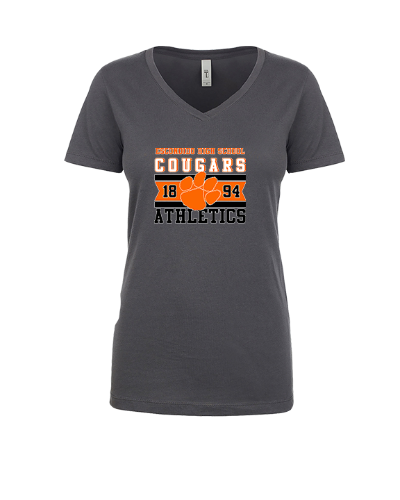 Escondido HS Athletics Stamp - Womens Vneck