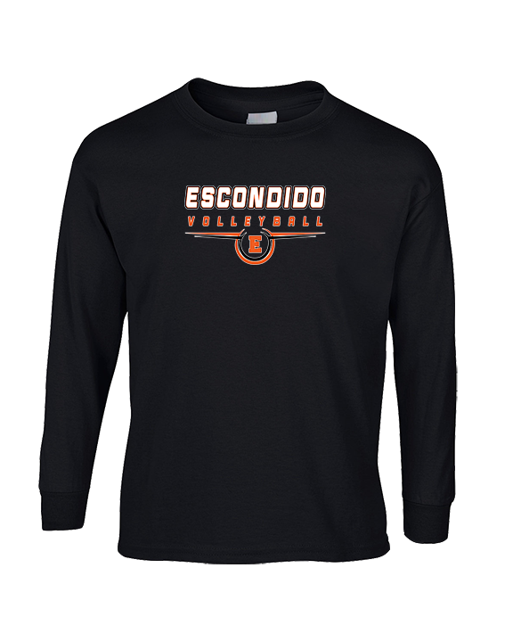 Escondido HS Boys Volleyball Design - Cotton Longsleeve