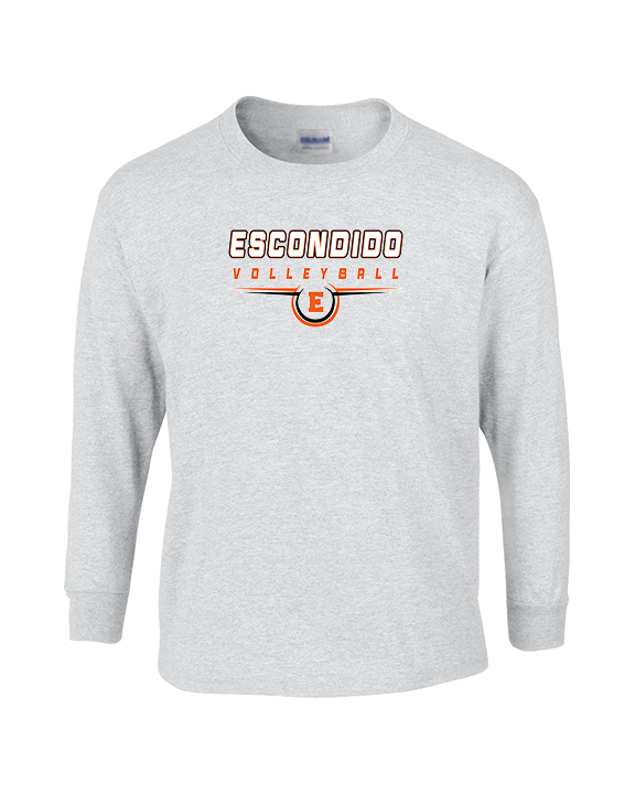 Escondido HS Boys Volleyball Design - Cotton Longsleeve